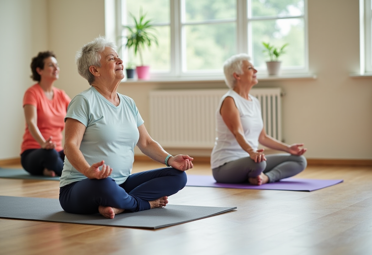 Нежни разтягания и упражнения за гъвкавост