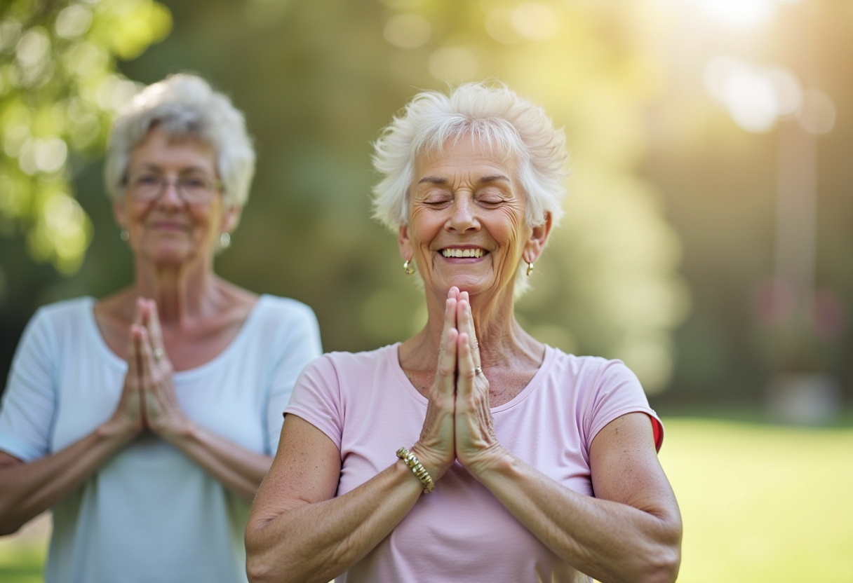 Спокойна медитация и дишателни упражнения